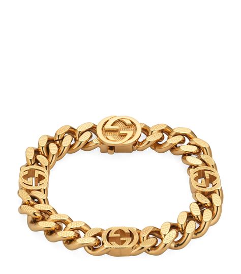 gucci interlocking g chain bracelet